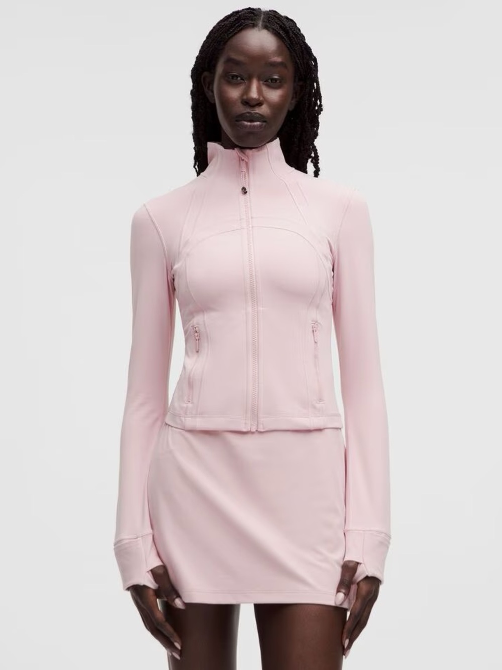 Lululemon Define Cropped Jacket in Pink Haze